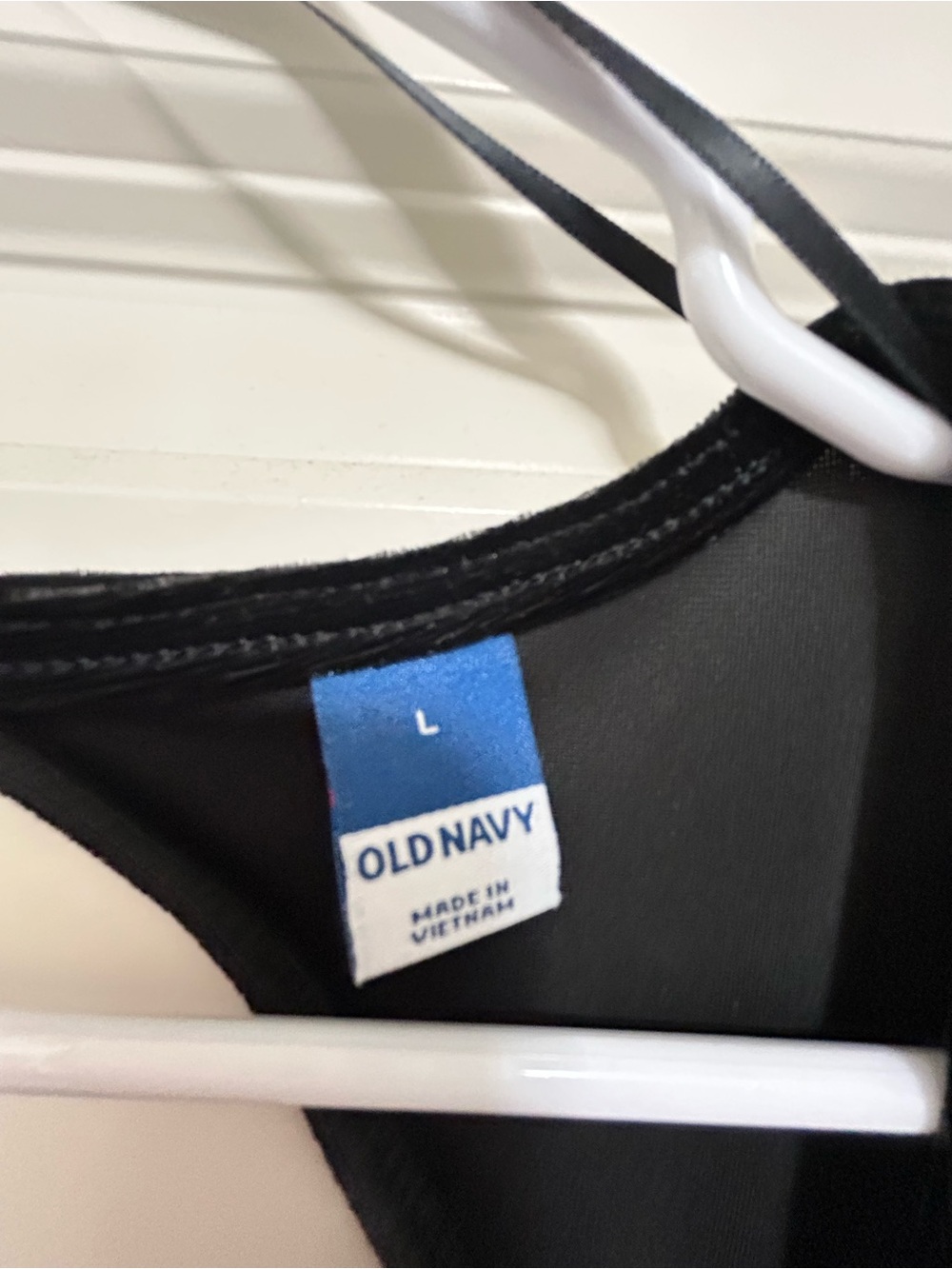 Old Navy Black Velvet Jumpsuit with Cutout Detail - Picture 2 of 6